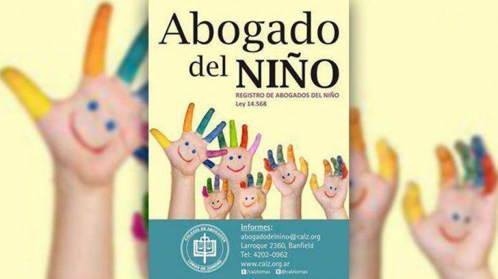 Lomas es el 1� distrito bonaerense con registro de Abogados del Ni�o