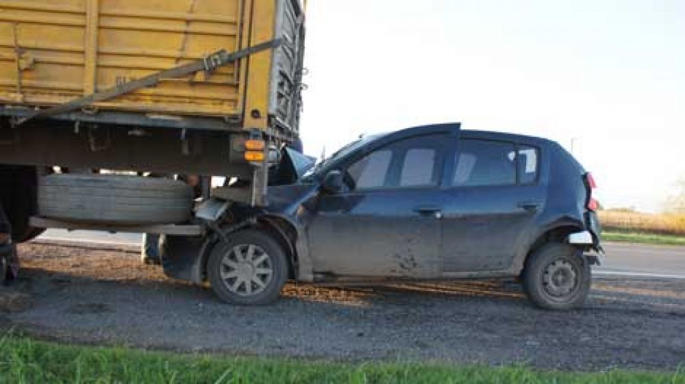 Triple choque en la Ruta Nacional N� 5 