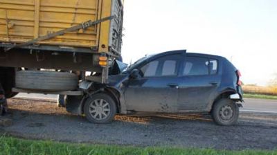 Triple choque en la Ruta Nacional N� 5 