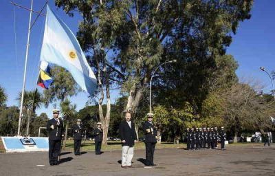 Ex combatientes: emotivo mensaje del Jefe de la Base Naval Azopardo