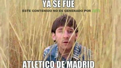 Las burlas al Bar�a tras perder el t�tulo con el Atl�tico Madrid