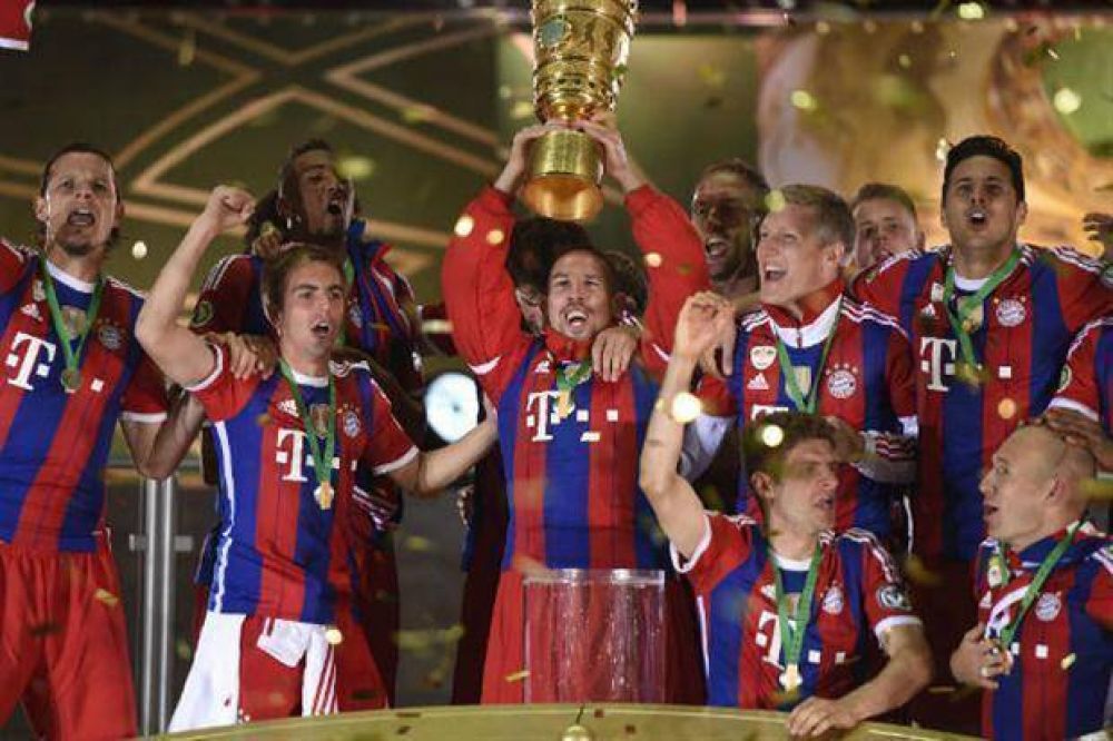 El Bayern Munich de Pep Guardiola se qued� con la Copa de Alemania