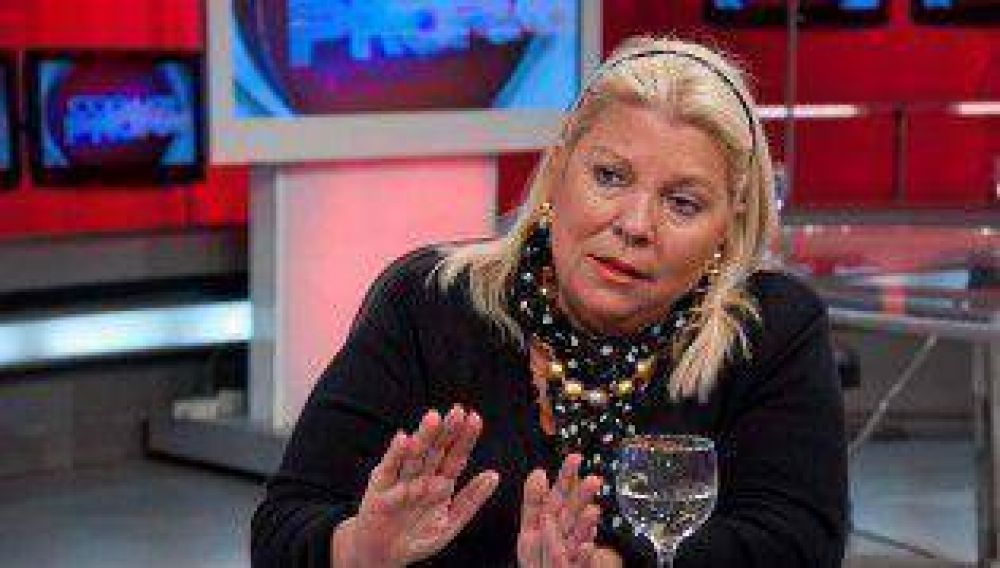 Carri� dijo que �casi seguro� se presenta como candidata en 2015
