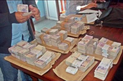 Un hombre viajaba con un mill�n de pesos y no pudo justificar su procedencia