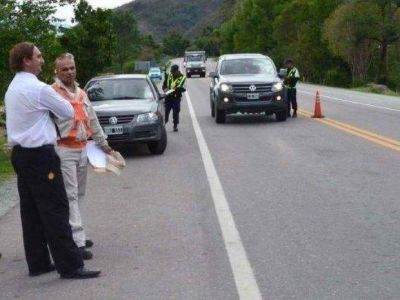Positivo balance de los controles viales en rutas
