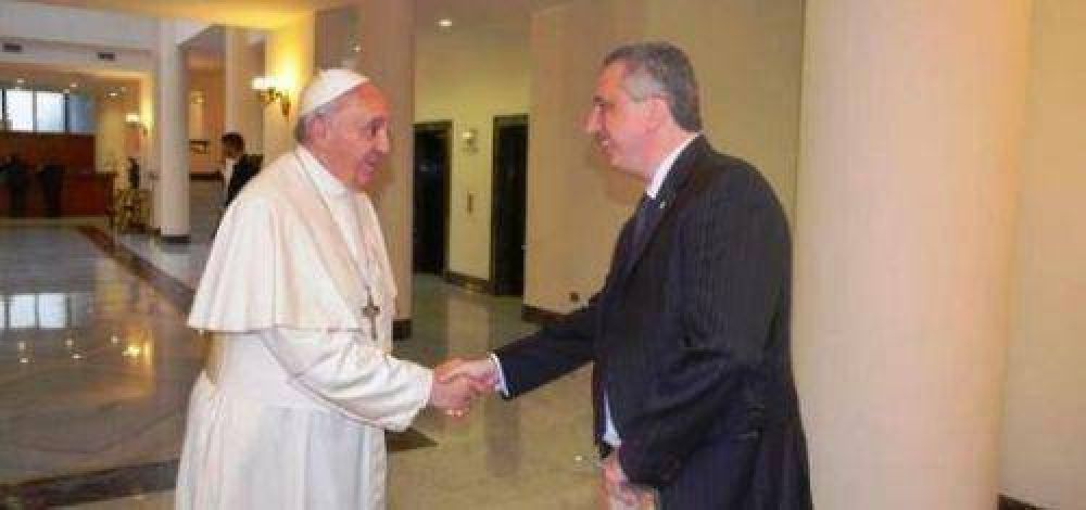 Francisco y Passalacqua compartieron un encuentro en Santa Marta