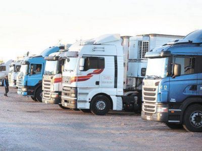 Cae la actividad del transporte de cargas