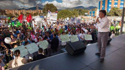 Los candidatos presidenciales de Colombia cerraron sus campa�as