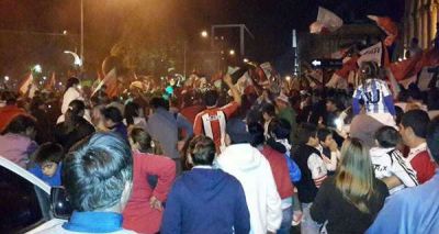 As� festejaron los hinchas de River su triunfo