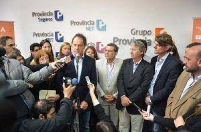 Daniel Scioli en La Rioja record� a Carlos Menem