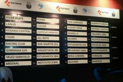 Se sortearon los 16vos de final de la Copa Argentina: River-Ferro y Boca-Hurac�n
