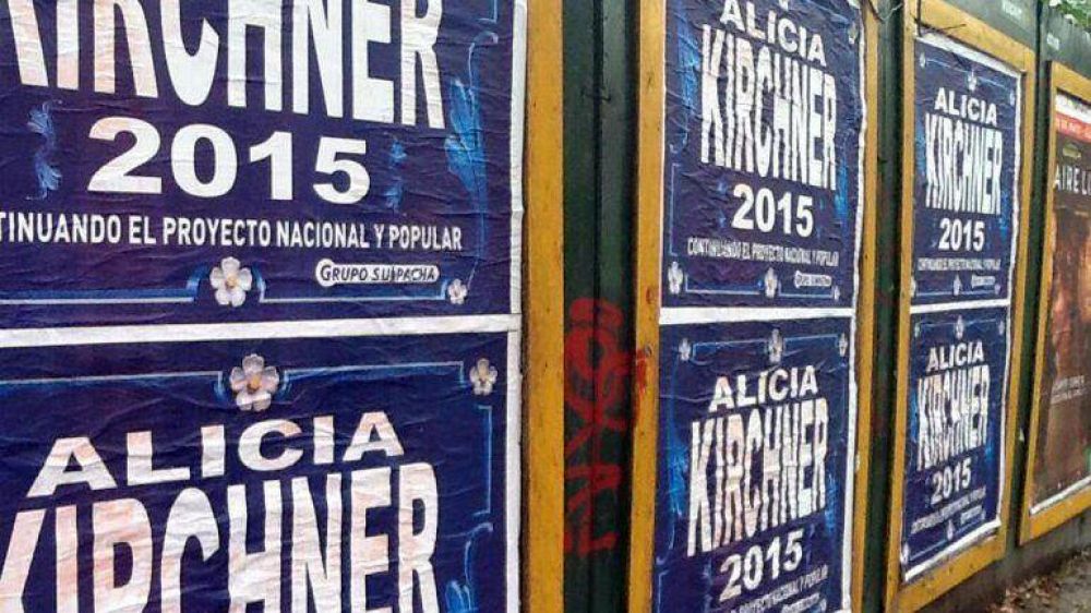 Los afiches de campa�a que anticipan el a�o electoral