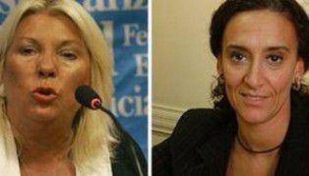 Michetti, Cobos y Carri�, se mostraron juntos en un debate