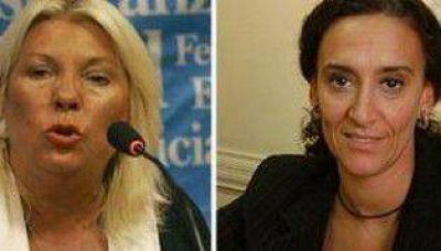 Michetti, Cobos y Carri�, se mostraron juntos en un debate