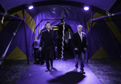 Macri asisti� a la gala del Festival Internacional de Circo
