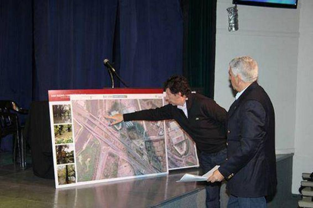 Finalizan las obras del desag�e aliviador Pav�n en San Isidro