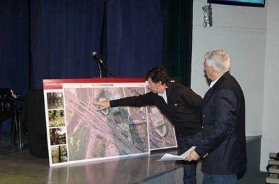 Finalizan las obras del desag�e aliviador Pav�n en San Isidro