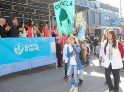 Villa La Florida celebr� su 88� aniversario con un desfile