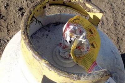 Vecino denuncia fallas y explosi�n de una garrafa en su casa