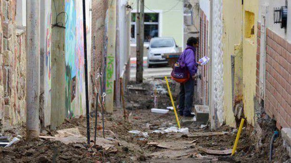 Quejas por el estado de un pasaje c�ntrico