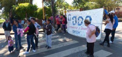 Protestas de la CCC interrumpen el tr�nsito en varios lugares de Posadas