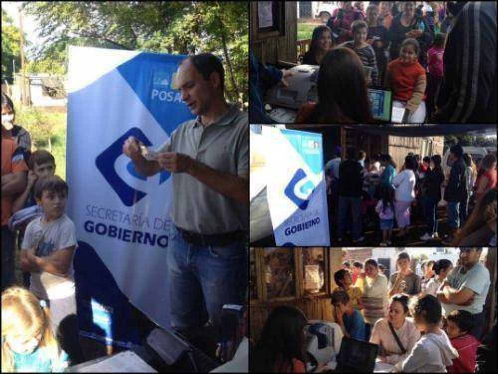 Comenzaron a tramitar la tarjeta SUBE en los barrios 