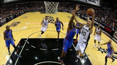 San Antonio arranc� con un triunfo la final de la Conferencia Oeste