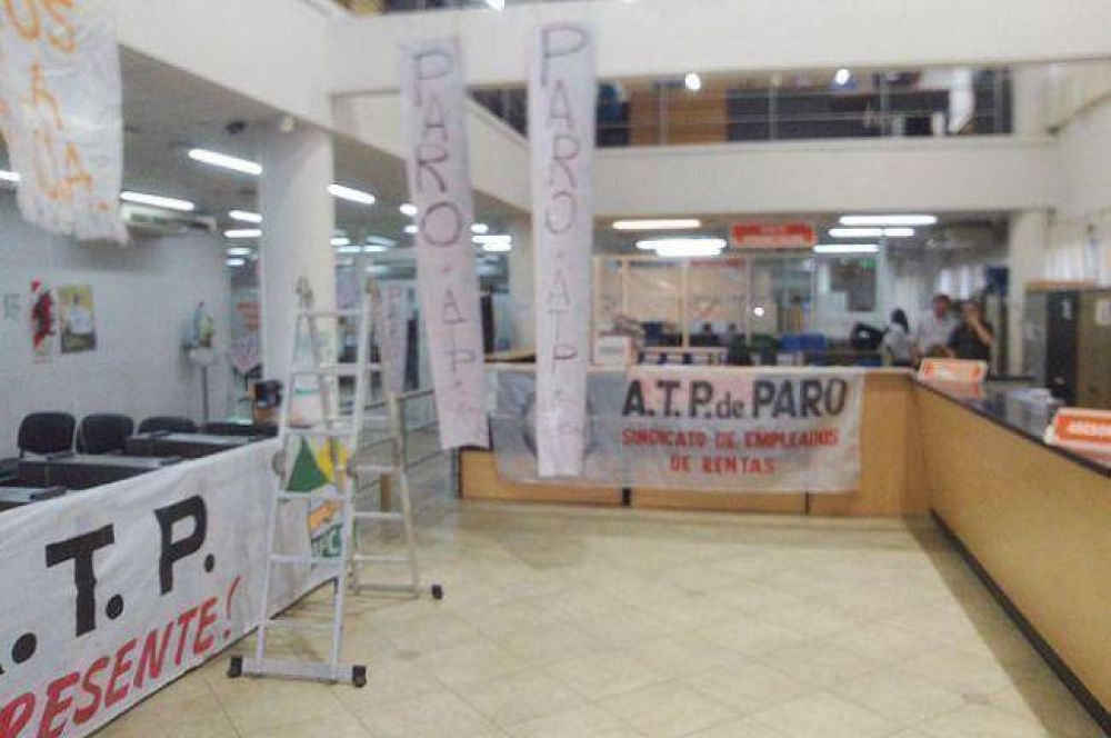 Administraci�n Tributaria Provincial: Paro total por 48 horas y repudio al titular