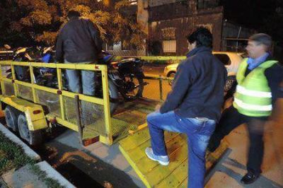 Violencia y desobediencia en los operativos de control municipal durante el fin de semana