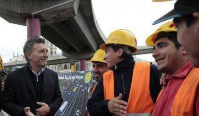 Macri anunci� el Metrob�s para la autopista 25 de Mayo