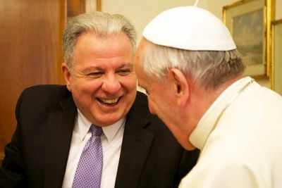El Papa Francisco recibi� al Rector de la UBA, Alberto Barbieri