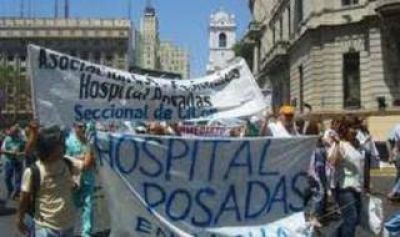 Paro de m�dicos en el Hospital Posadas con respaldo de Cicop