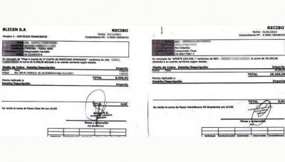 Recibos de Cordubensis y Blicen, iguales