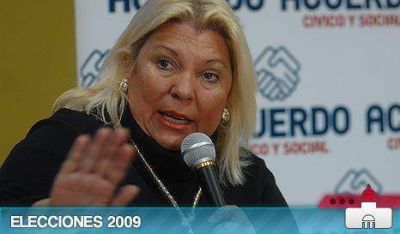 Carri� admiti� que podr�a quedarse afuera del Congreso Nacional