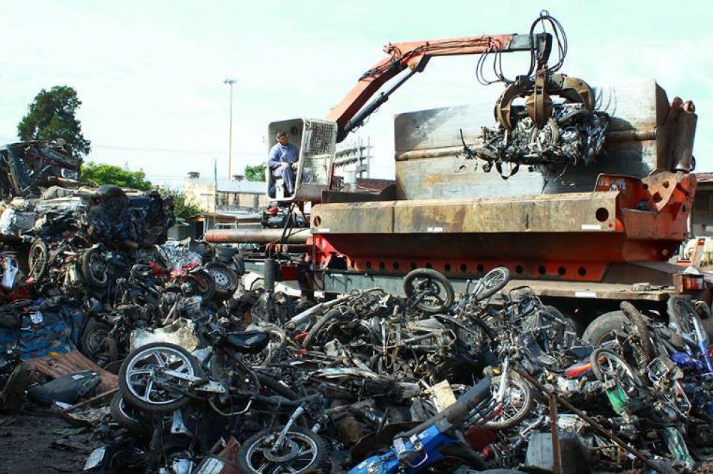 Se van a compactar m�s de 350 unidades del Dep�sito de Veh�culos Retenidos