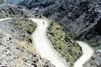 Nuevo corte en el Ca��n del Atuel