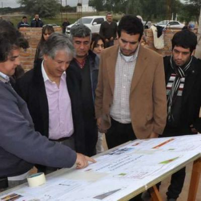 Bosetti encabez� intensa gira de trabajo y recorrido de obras en Ortiz de Ocampo