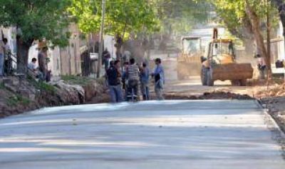 Z�rate: Naci�n y Provincia trabajan en la urbanizaci�n del barrio Villa Angus