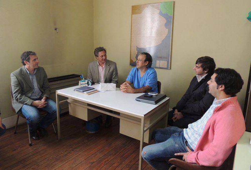 El FPV Saladillense se junt� con el director de Arba