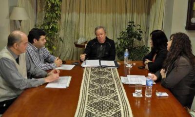 A horas previas de asumir en Econom�a, Valfr� se reuni� con Peralta