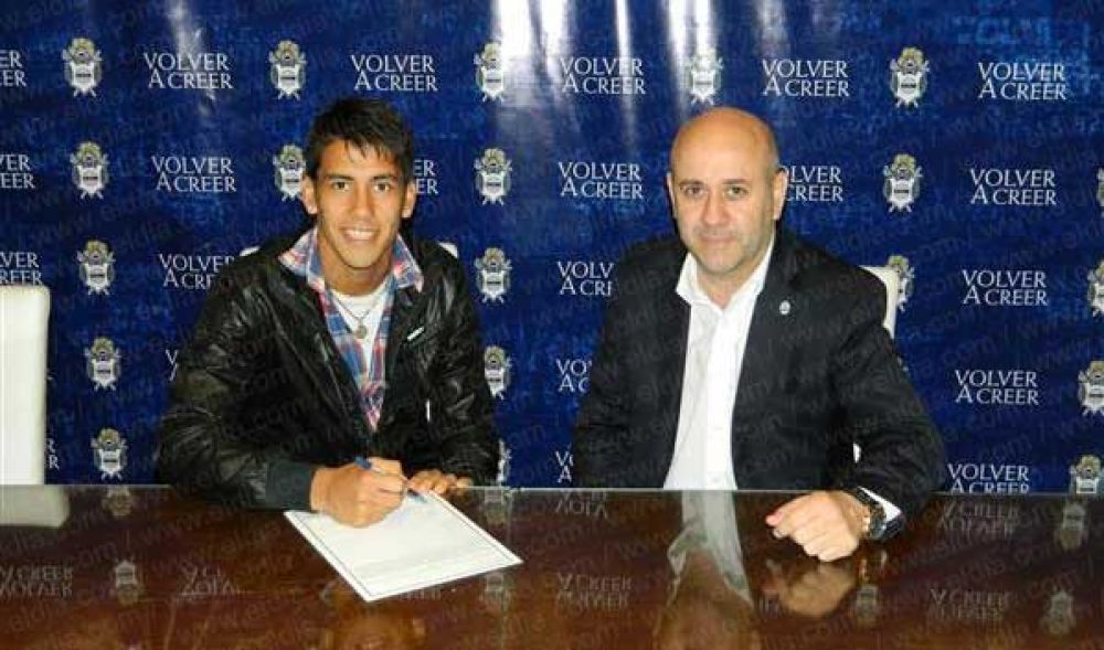 Maxi Meza renov� su v�nculo con Gimnasia 