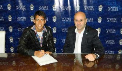 Maxi Meza renov� su v�nculo con Gimnasia 