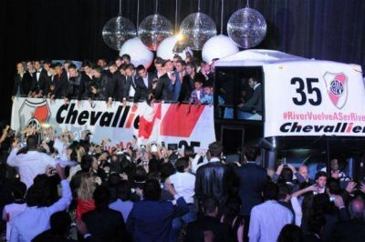 Tras la conquista del torneo Final, River tuvo su merecida 