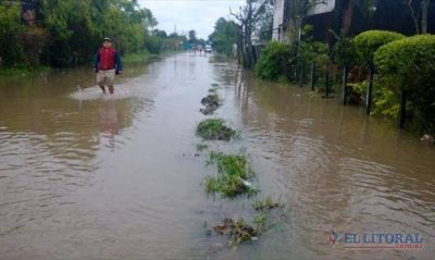 En varias localidades las intensas lluvias causaron problemas y anegamientos