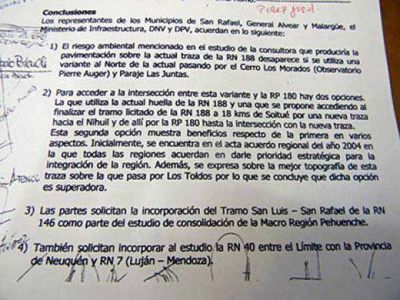Se advierte la intenci�n de aislar al Departamento