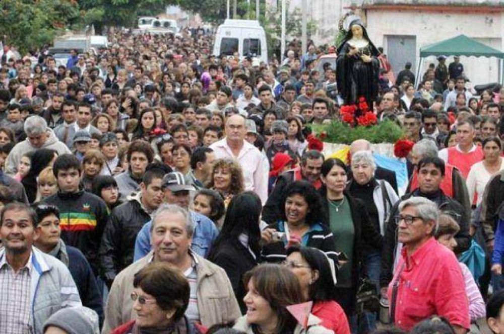 Aconsejan circular con precauci�n por peregrinaci�n al Santuario de Santa Rita
