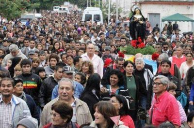 Aconsejan circular con precauci�n por peregrinaci�n al Santuario de Santa Rita
