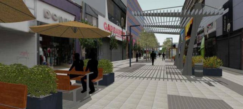 La peatonal se convertir� en un shopping a cielo abierto