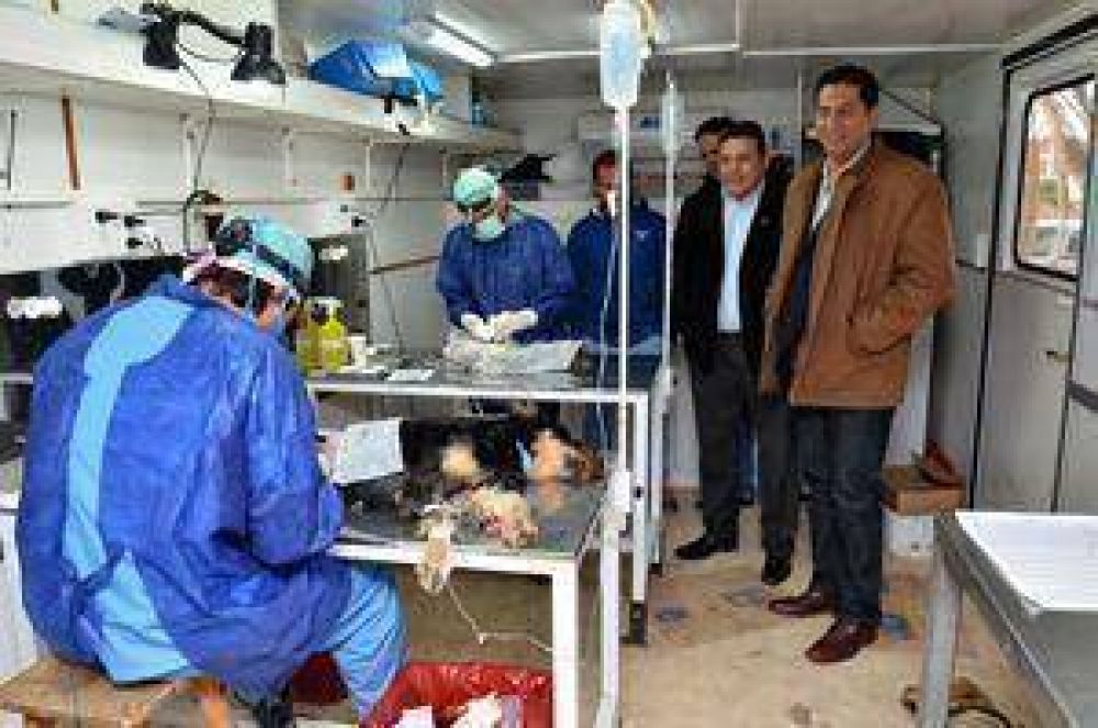  Quir�fano m�vil realiz� m�s de 2 mil esterilizaciones