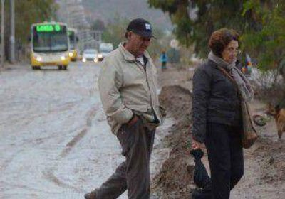 Un cl�sico: cada vez que llueve la ciudad es un caos 